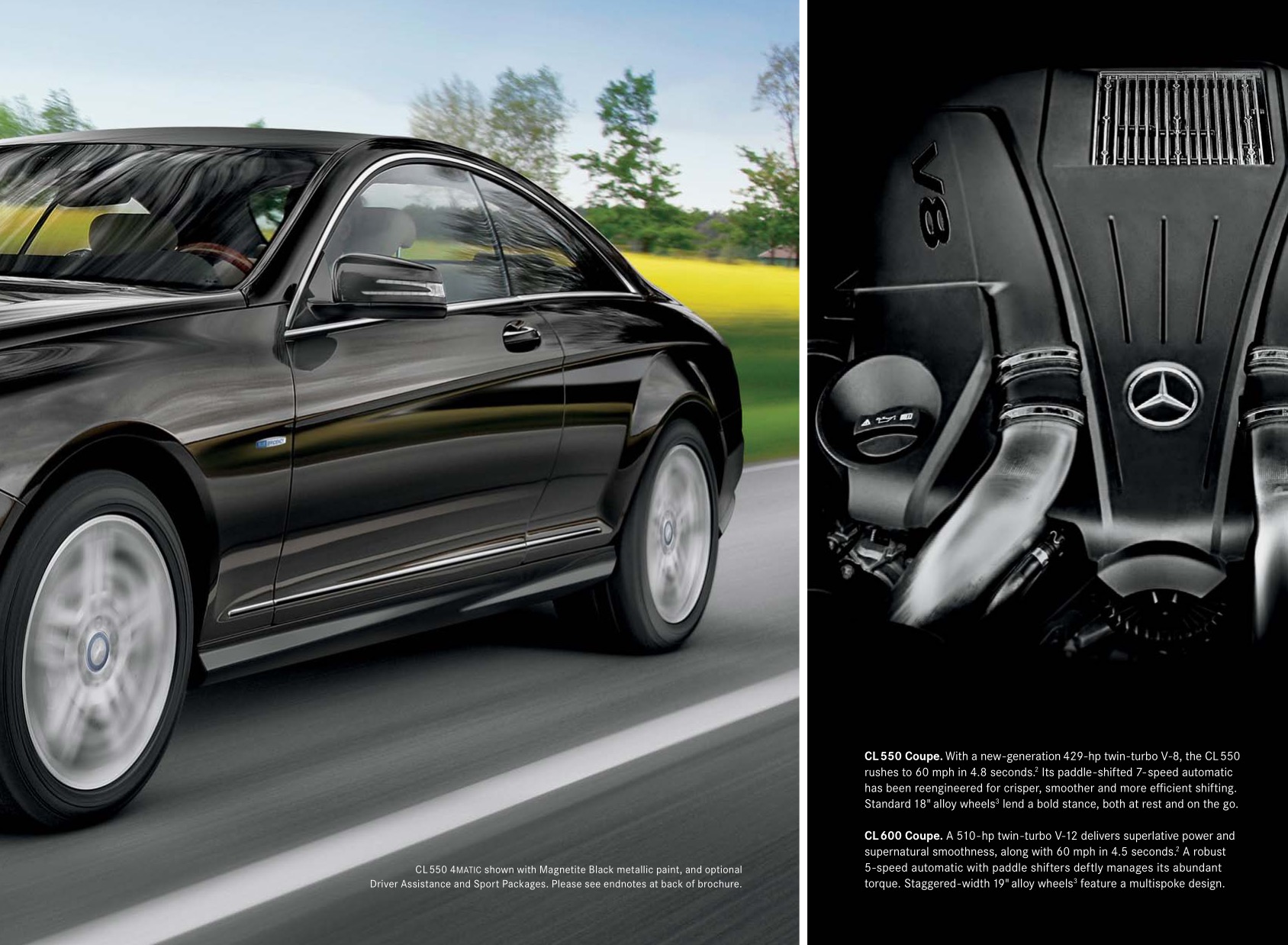 2012 Mercedes-Benz CL-Class Brochure Page 18